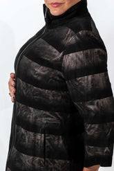 Women's leather jacket Karina  Gold